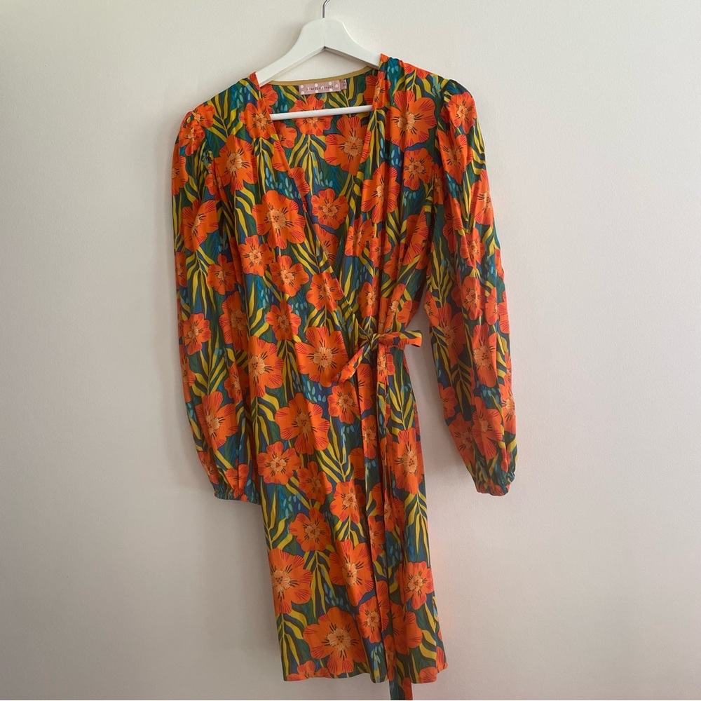 Patterned Wrap Dress from Ban.do
